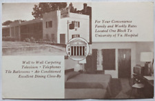 University 14th Street Motor Inn Charlottesville Virginia VA Vintage Postcard picture