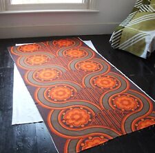 Vintage 1969 HEALS 'VOLUTION' Design Fabric by Peter Hall picture