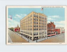 Postcard Anderson Bank Building Anderson Indiana USA picture