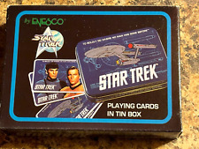STAR TREK 1992 Playing Cards New in Tin, Original Packaging picture
