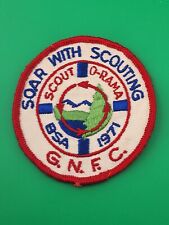 Soar With Scouting G.N.F.C. Scout-O-Rama BSA 1971Patch Boy Scouts Of America picture