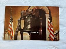 VTG Postcard Liberty Bell, Independence, Hall, Philadelphia PA, Used 1950’s picture