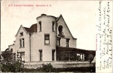 Vintage Postcard C.F. Easton's Residence Abeerden SD South Dakota 1907     F-395 picture