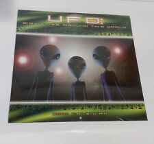Vintage UFO Sightings Around The World Alien 2000 Wall Calendar Sealed Bay St picture