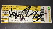 TRIPLE H HHH SIGNED WWE WWF TICKET DECADE OF SMACKDOWN BOSTON 9 29 09 PROOF PICS picture
