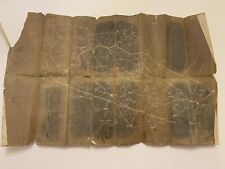 WWI 1919 Road Map Of Dijon France Vicinity by Director Of Construction picture