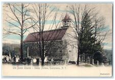 Tarrytown New York Postcard Old Dutch Church Sleepy Hollow c1905 Vintage Antique picture