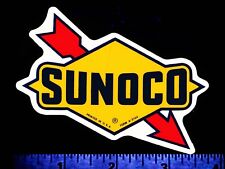SUNOCO - Original Vintage 1960's 70’s Racing Decal/Sticker NASCAR NHRA picture