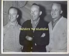 Bing Crosby with sons Dennis and Phillip Crosby vintage 1959 candid photo picture