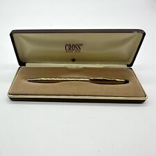 Vintage Cross 1/20 10KT Gold Filled Pen Ballpoint W/ Box picture