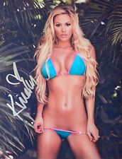 KINDLY MYERS (Playboy Playmate/Model) Signed/Autographed 8.5x11 Photograph picture