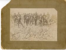 Original Spanish-American War Rough Riders Cabinet Photo Colon Boneyard Teddy? picture