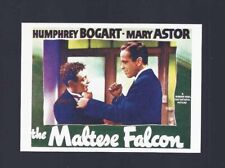 1991 WTE Promotional Movie Poster Trading Card #14 The Maltese Falcon BOGART picture