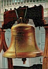C.1901-07 The Liberty Bell. Philadelphia, PA. Patriotic. Miss Zimmerman. Vintage picture