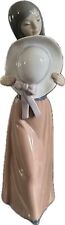 Lladro #5007 Bashful Girl with Hat picture