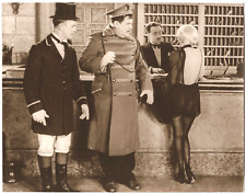 STAN LAUREL,OLIVER HARDY w/JEAN HARLOW in DOUBLE WHOOPEE~LARGE 11x14 MOVIE PHOTO picture