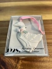 1928 Porcelain Goose Christmas Ornament In Box Xmas Ornament Collectable picture