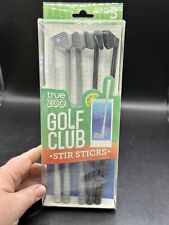 NEW True Zoo Set Of 5 Golf Club Stir Sticks picture