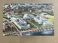 Postcard Cambridge MA Massachusetts Institute Of Technology MIT Aerial View picture