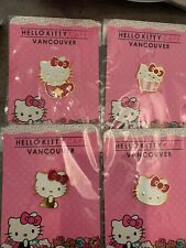 Set Of 4 Sanrio Hello Kitty Cafe Vancouver Pin picture