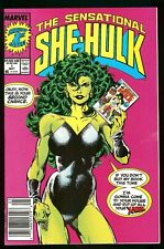 SHE-HULK #1 (1989) NEWSSTAND WHITE PAGES picture