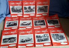 1974 Cars & Parts Lot of 11 Magazines Complete Full Year Vintage Automobile picture