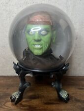 Gemmy 13” Vtg Halloween Talking Frankenstein’s Monster Spirit Ball w/ Base Works picture