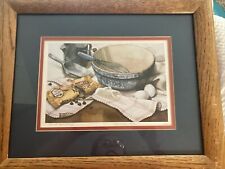 Sandi Gore Evan’s “Chocolate Chips” Hand Signed Vintage Picture In Frame picture