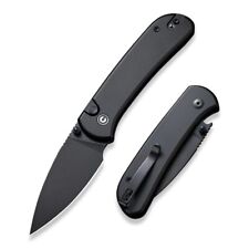CIVIVI Qubit Folding Knife 2.98in Black 14C28N Blade Aluminum Handle C22030E-1 picture