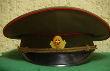 Vintage Military Uniform Officer's Cap USSR Armed Forces Size 57 (M) picture