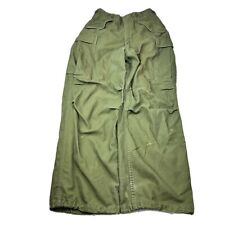 1952 US Army Pants Trousers Fatigues Cotton Combat Cargo OG-107 M-1951 M51 XS R picture