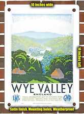 METAL SIGN - 1938 Wye Valley England LMS GWR 2 - 10x14 Inches picture