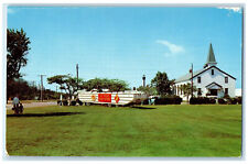 c1960's DUKW Mammoth Vehicle Fort Story Virginia VA Vintage Unposted Postcard picture