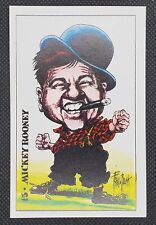 Mickey Rooney Italian Trading Card 1971 Once Upon a Time Hollywood picture