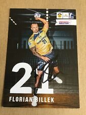 Florian Billek, Germany 🇩🇪 Handball HSC Coburg 2022/23 hand signed picture