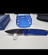 BENCHMADE 533 Bugout Knife Blue Folding RARE Collectible Grivory Handle picture