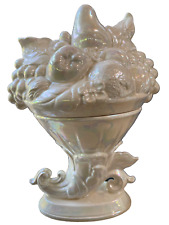 Vintage  Italian Ceramic fruitbowl, Pearlesque,  picture