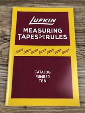 Vintage Lufkin Measuring Tapes and Rules Catalog Number Ten picture