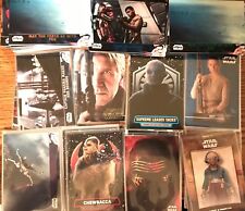 2016 STAR WARS HUGE LOT (214) DIFFERENT THE FORCE AWAKENS II W/ INSERTS PARALLEL picture