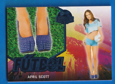 2022 Benchwarmer Soccer APRIL SCOTT FUTBOL BLUE FOIL /2 picture