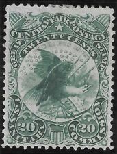 USA 1864 20c Sanitary, Great Central Fair GREEN Mint UNITED STATES CIVIL WAR picture