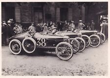 1914 FIAT TEAM FOR FRENCH GRAND PRIX, LATER PHOTOGRAPH. picture