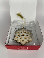 Lenox Snowflake Cookie Holiday Christmas Ornament  picture