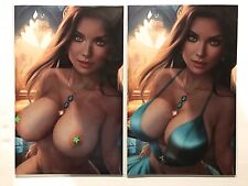 New M House Princess Jasmine Sidney Augusto Virgin Topless Set Melinda's Comics picture
