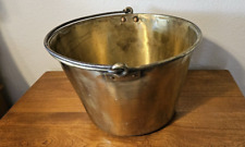 Antique Brass Bucket Polished 9