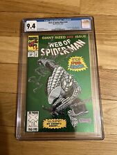 Web of Spider-Man #100 CGC 9.4 1st Appearance of Spider-Armor Holo-Grafx Foil picture