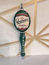 NEW Staropramen Premium Beer Tap Handle Green Prague ~12