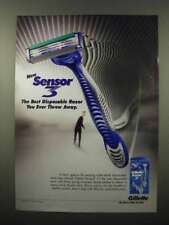 2003 Gillette Sensor 3 Razor Ad - The Best Disposable picture