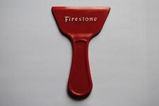 Vintage Red Firestone Plastic Ice Scraper picture
