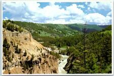 Postcard - The Narrows - Yellowstone National Park - Wyoming picture